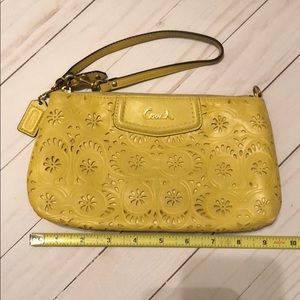 Coach wristlet/clutch